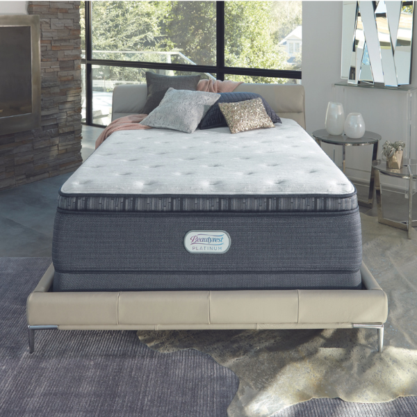 Colchón Beautyrest Platinum | Brittany | Pillow Top | 15" | Escala 1.0 with Nano Coils