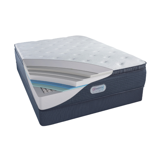 Colchón Beautyrest Platinum | Brittany | Pillow Top | 15" | Escala 1.4