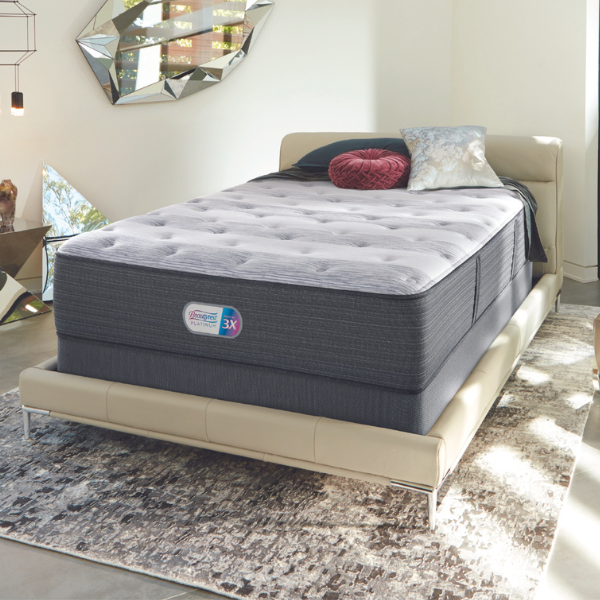 Colchón Beautyrest Platinum | Brittany | Tight Top | 14" | Escala 3.9