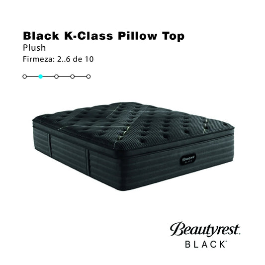Colchón Beautyrest Black K-Class Pillow Top Plush